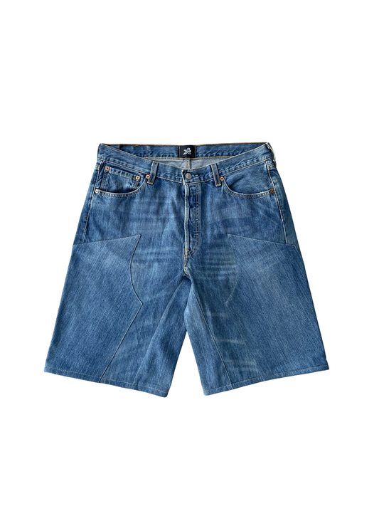 DENIM JORTS
