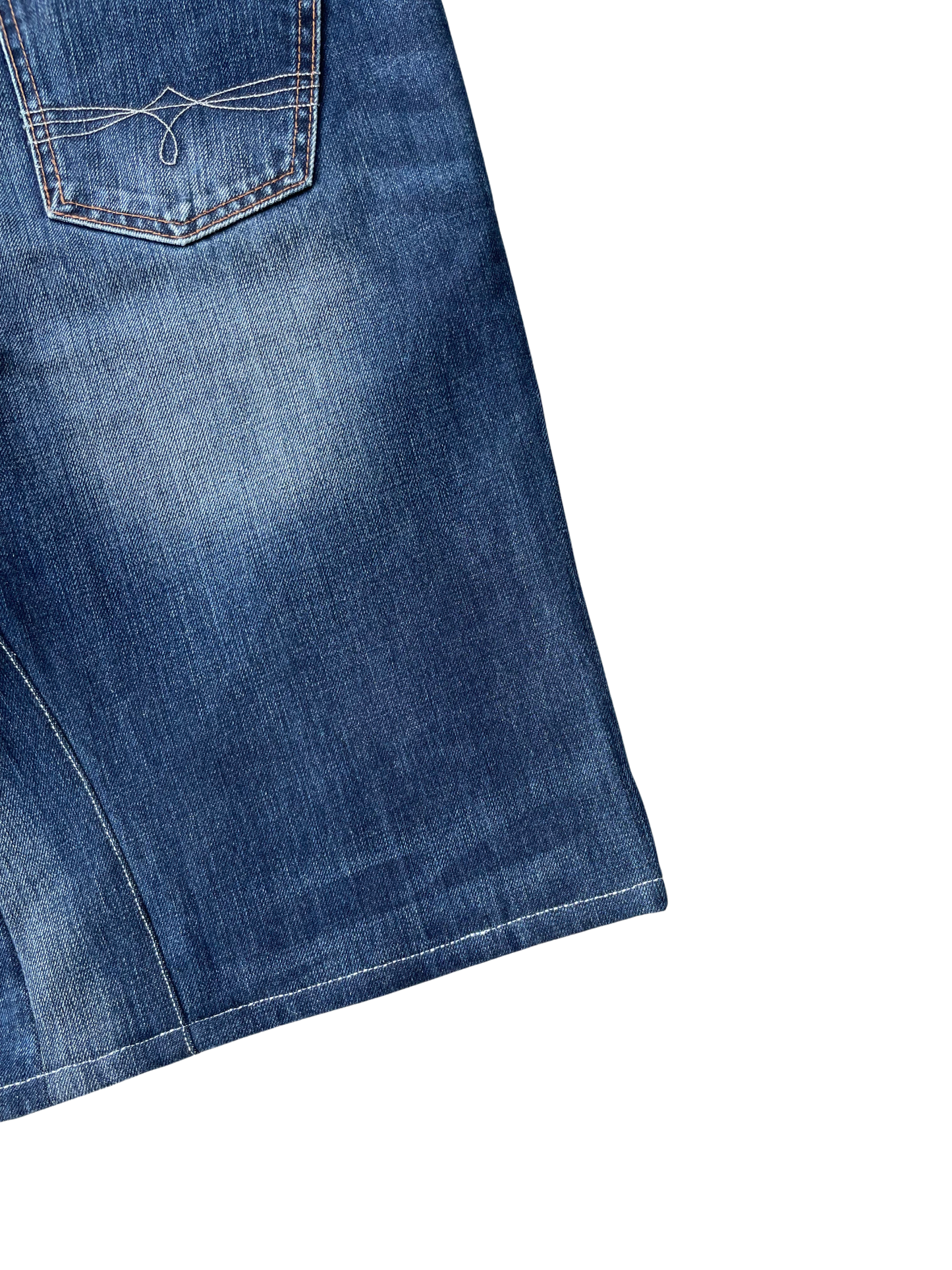 DENIM JORTS