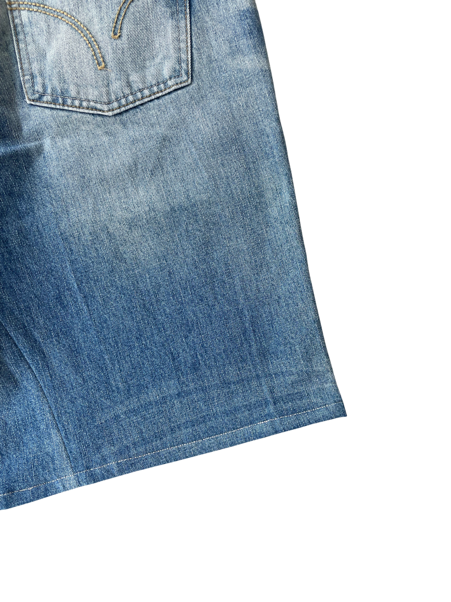 DENIM JORTS