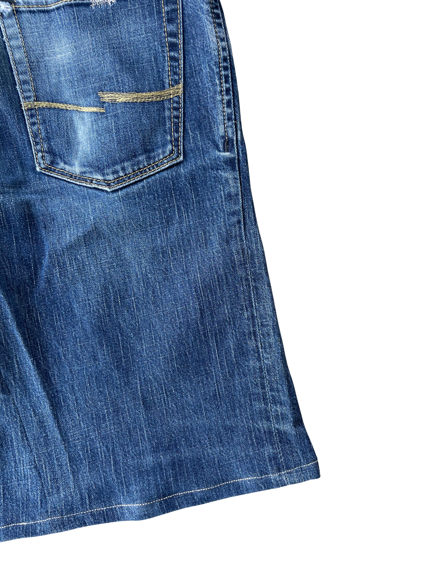 DENIM JORTS