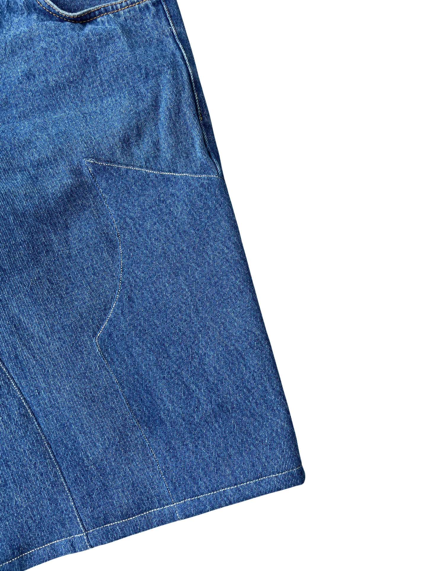 DENIM JORTS