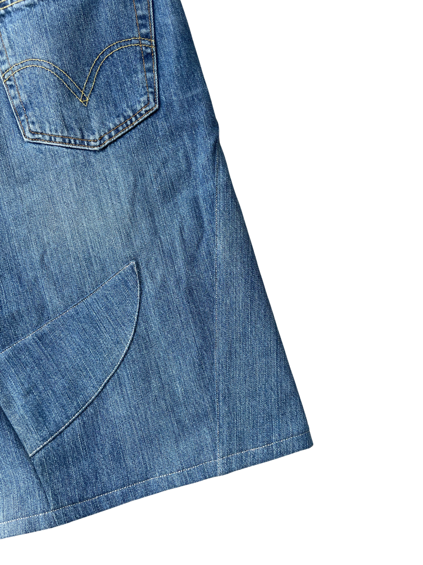 DENIM JORTS